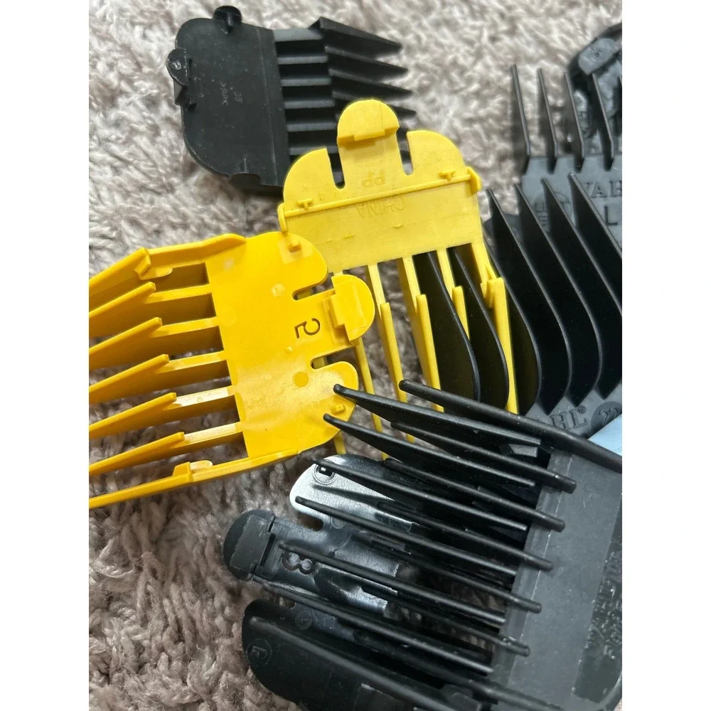 Hair Clipper Guard Replacement Set Multicolor Attachment Combs mostly wahl